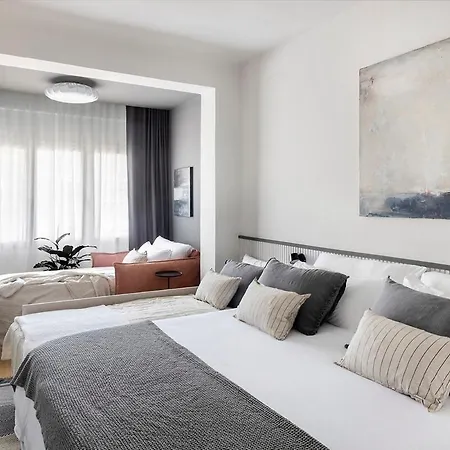 Apartment Luxury With King Beds & Ac In Heart Of Bcn Barcelona